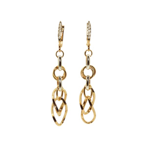 Серьги Т-926К-2 (Au 585)