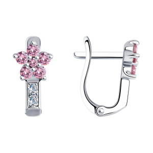 Серьги 94026034 (Ag 925)