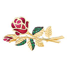 Брошь БР17746 (Au 585)