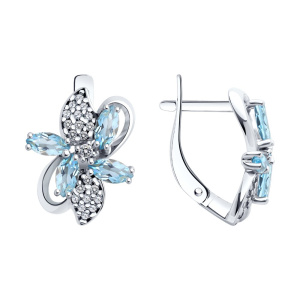 Серьги 92022851 (Ag 925)