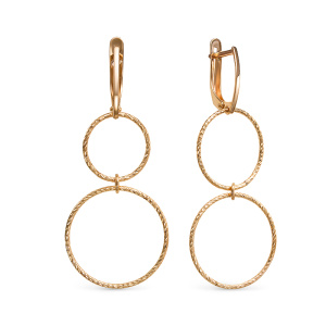 Серьги 222800 (Au 585)