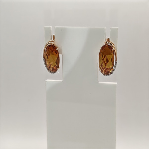 Серьги 02-1-440-59 (Au 585)