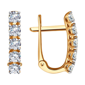 Серьги 0200136 (Au 585)