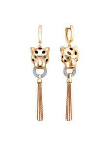 Серьги 120426 (Au 585)