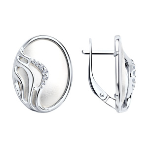 Серьги 94-120-01560-1 (Ag 925)