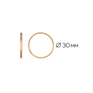 Серьги 002-0741-7100-010 (Au 585)