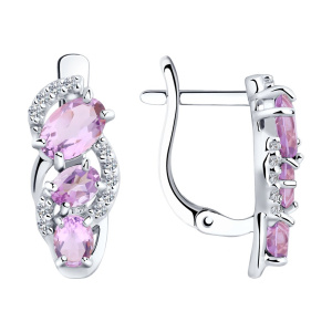 Серьги 92021142 (Ag 925)