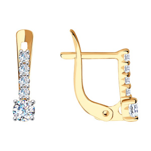 Серьги 027500 (Au 585)