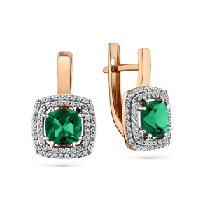 Серьги 02-3-367-6901-011 (Au 585)