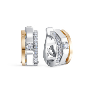 Серьги 3994-21001-1 (Au 585)