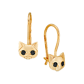 Серьги 15777 (Au 585)