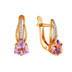 Серьги 2105708 1 2 1 (Au 585)