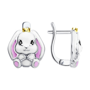 Серьги 94027104 (Ag 925)