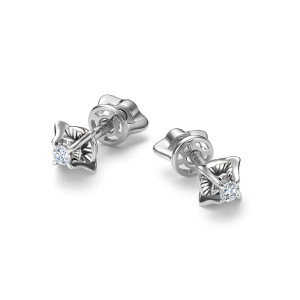 Серьги 26645-200 (Au 585)