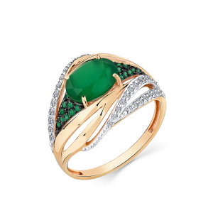 Кольцо 01-3-529-0951-013 (Au 585)