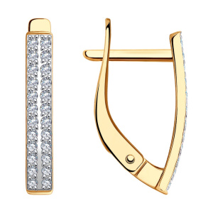 Серьги 51-120-02089-1 (Au 585)