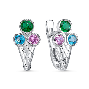 Серьги с1202966 (Ag 925)