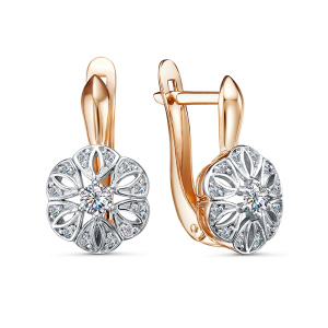 Серьги 2532007 1 1 1 (Au 585)