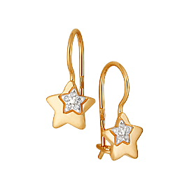 Серьги 22220 (Au 585)