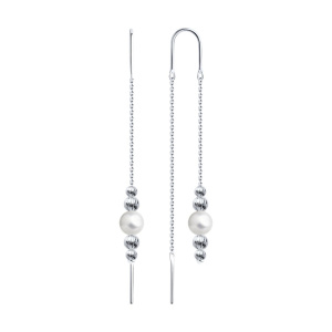 Серьги 94-123-01572-3 (Ag 925)