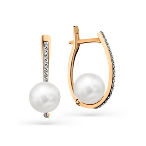 Серьги 02-3-219-0501-011 (Au 585)