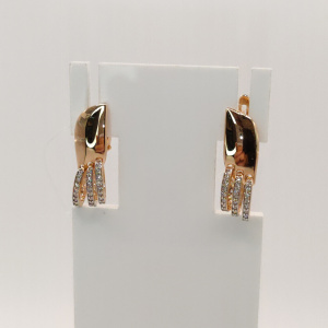 Серьги 04-62-0001-00 (Au 585)