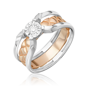 Кольцо 01-5771-00-101-1111 №23 2 (Au 585)