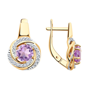 Серьги 51-320-02281-4 (Au 585)