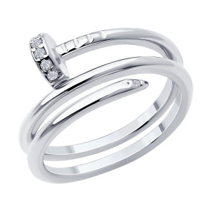 Кольцо 94-110-02016-1 (Ag 925)