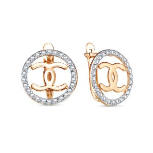 Серьги 2444507 1 1 1 (Au 585)