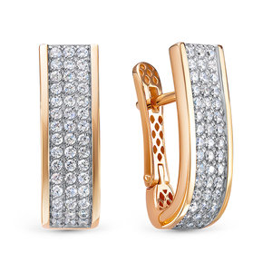 Серьги дф1201483р (Au 585)