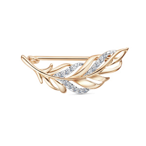 Брошь 4612907 1 1 1 (Au 585)