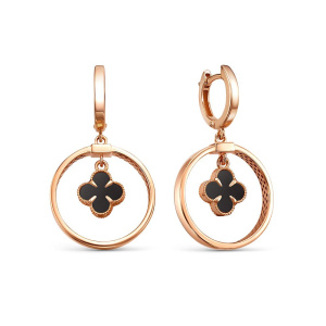 Серьги 120432 (Au 585)