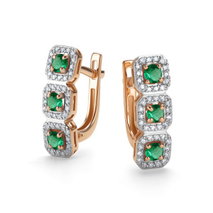 Серьги 26452-101 (Au 585)