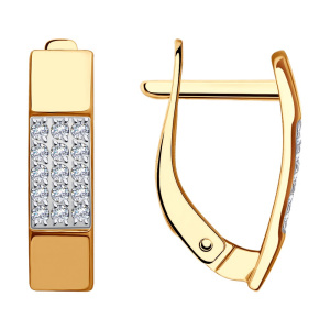 Серьги 0200349 (Au 585)