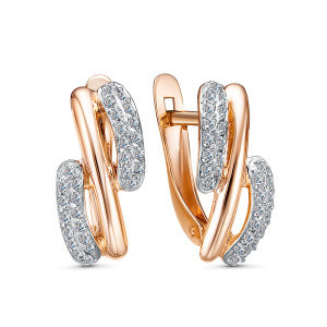 Серьги 2551707 1 1 1 (Au 585)