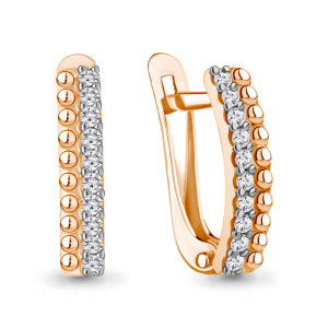 Серьги 49941А (Au 585)