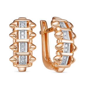 Серьги 120972 (Au 585)