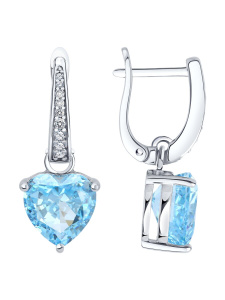 Серьги 94027152-91 (Ag 925)