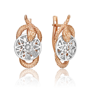 Серьги 02-5328-00-000-1111 (Au 585)