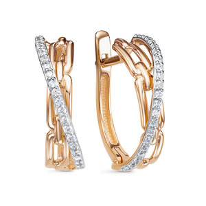 Серьги 1204265 (Au 585)