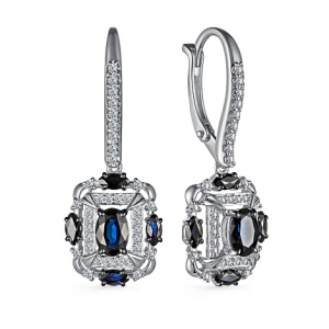 Серьги 25123-202 (Au 585)