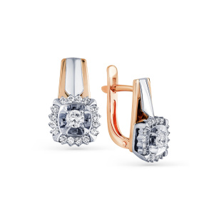 Серьги 2-407905-00-00 (Au 585)