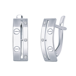 Серьги 21256-925 (Ag 925)