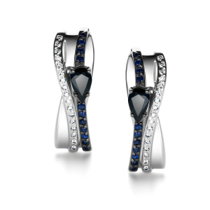 Серьги 26424-202 (Au 585)