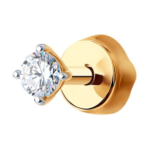 Серьга 170022 (Au 585)