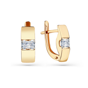 Серьги 002-0569-0001-011 (Au 585)