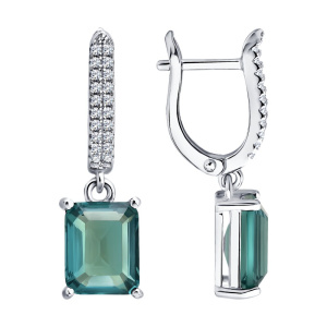 Серьги 94027616-91 (Ag 925)