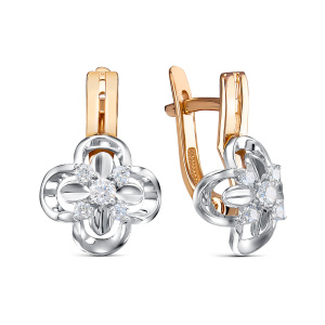 Серьги 02-4993 (Au 585)