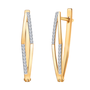 Серьги 21214 (Au 585)